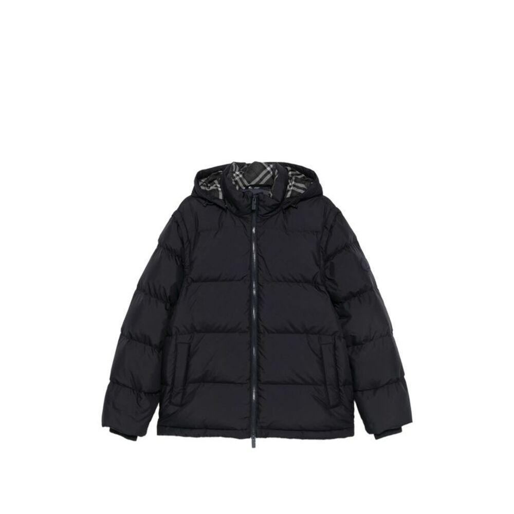 Burberry Black Jackets - Padded & Down Jackets Men
